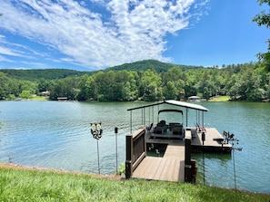 View from the back deck