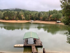 View from the back porch