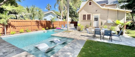 Saltwater Pool and Outdoor Private Patio