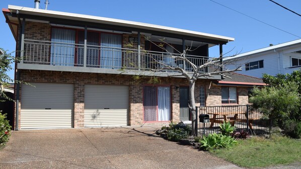 External view of the property.