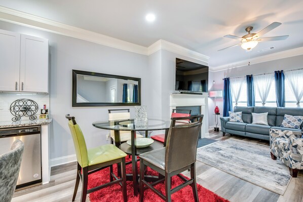 Atlanta Vacation Rental | 3BR | 2.5BA | 1,450 Sq Ft | Stairs Required