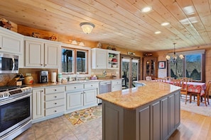 Spacious Kitchen and Dining