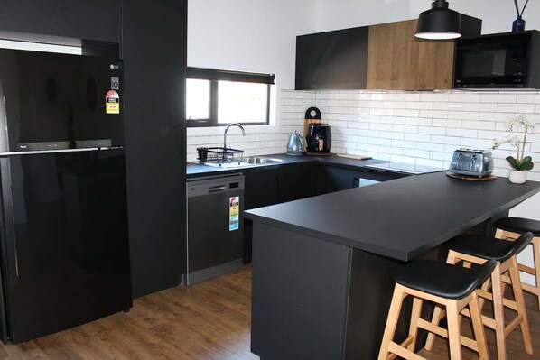 Modern fully equipped kitchen