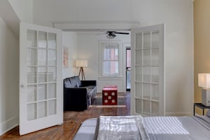 Enjoy the open and airy layout with easy access to a stylish living space and private entrance.