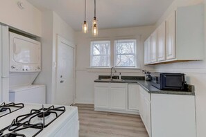 Bright and airy, this kitchen lets you feel right at home with its thoughtful design.