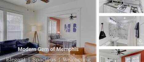 A modern gem in Memphis—elegant, spacious, and welcoming for your stay.