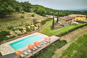 Schwimmbad des Ferienhauses