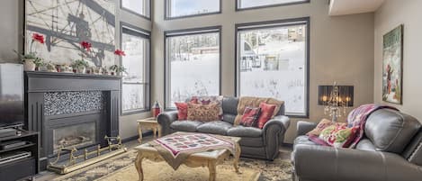 Ski Ya Later is cozy vacation home that backs right on to Alpine Meadows Chair