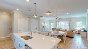 Open  concept living space.