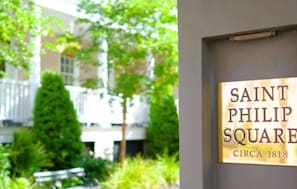 Entrance to Saint Philip Square