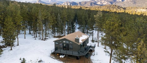 This home is located in 18 acres of wooded forest offering you peaceful serenity