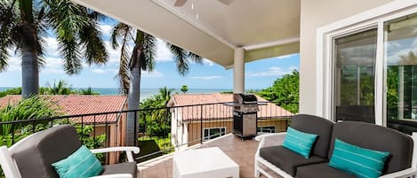 Feel the ocean breeze from the terrace