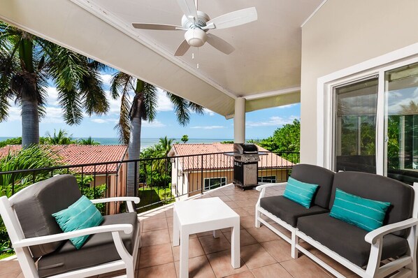 Feel the ocean breeze from the terrace