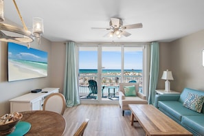 Beach and pool view