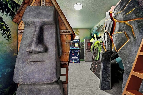 Volcano Adventure *Theme Room 1* on Second Floor