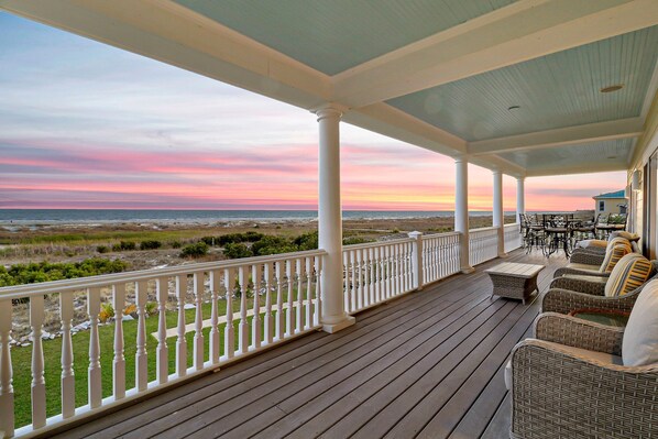 Ocean Views from Large Deck