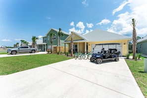 Driveway and front entrance