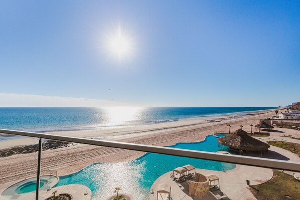 Stunning Ocean Front Phase 3 Patio View