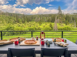 Outside areas for al fresco gatherings...