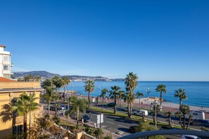 Vue sur la plage/l’océan