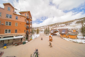 River Run Village entrance view #winter
