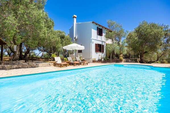 Beautiful villa with private pool, terrace, and garden