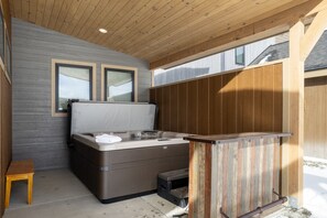 A private Hot Tub for you and your guests to enjoy