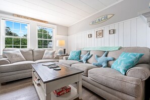 Living room is ideal for spending quality time together.