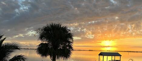 Enjoy a sunrise from your private balcony