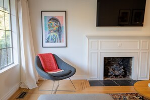 Comfortable seating space in living room