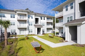 Area outside the pool