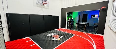Basketball court indoors