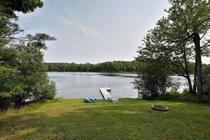 Easy walk to the dock