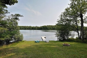Easy walk to the dock