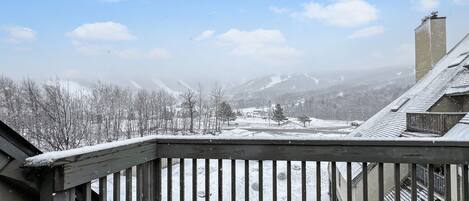 View of Killington Mt from the deck