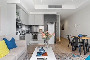 Living Room/Kitchen/Dining Area