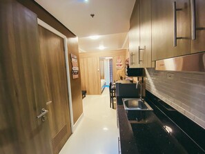 Entrance to the unit
