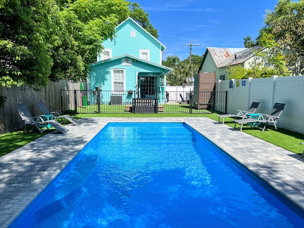 Heated pool available all year