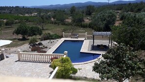 Piscina desde arriba