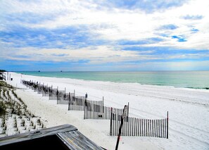 Lovely Beach in front of Nautilus