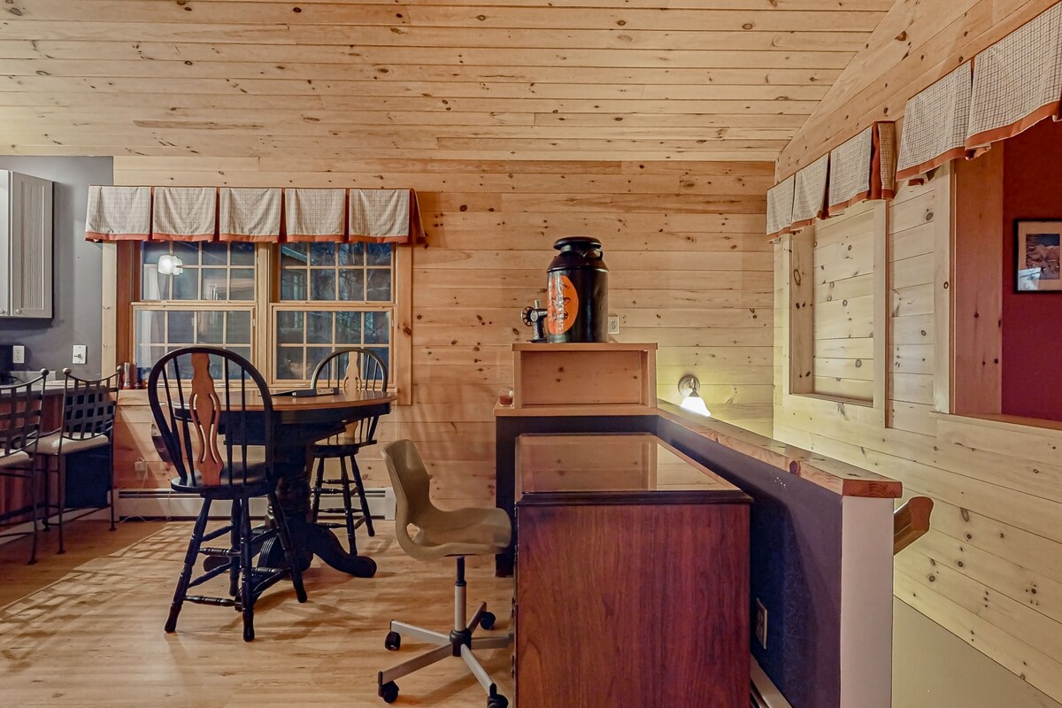 Mountain cabin by skiing with fireplaces & well-equipped kitchen – dog-friendly