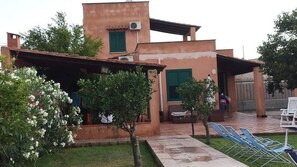 External view from the garden