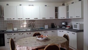 View of the kitchen