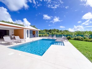 Villa with garden and pool