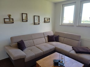 Wohnzimmer mit TV