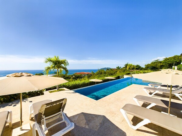 Enjoy the sunny days even more by the pool