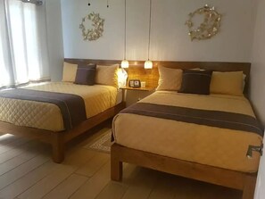 1st Bedroom 2 full beds