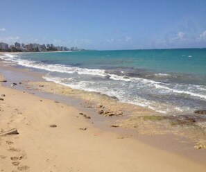 Two beaches are within walking distance.