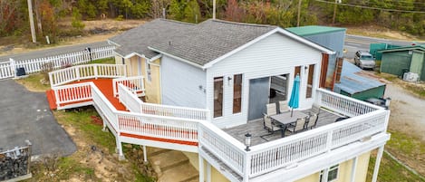 Driveway Area & Back Porch