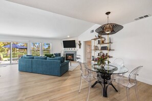 Living Room and Dining for Four